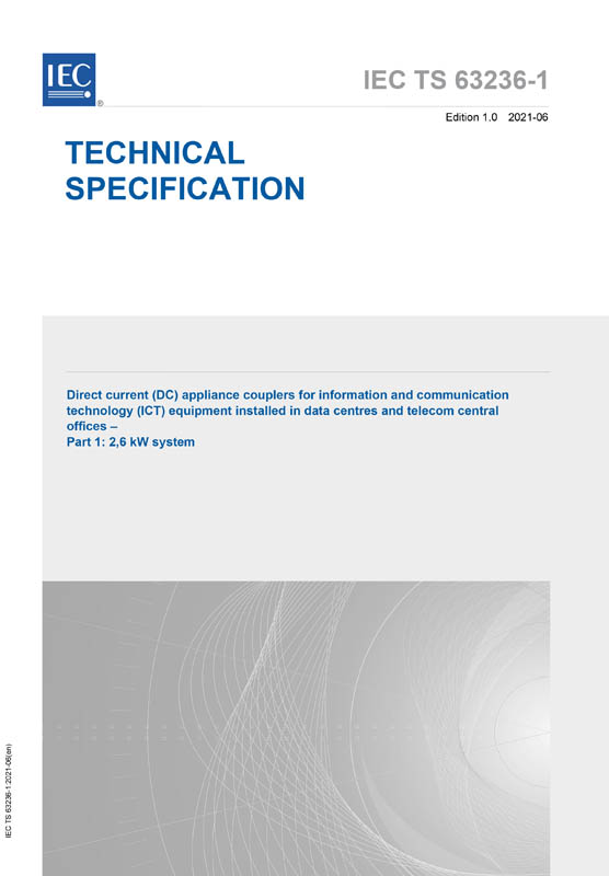 Cover IEC TS 63236-1:2021